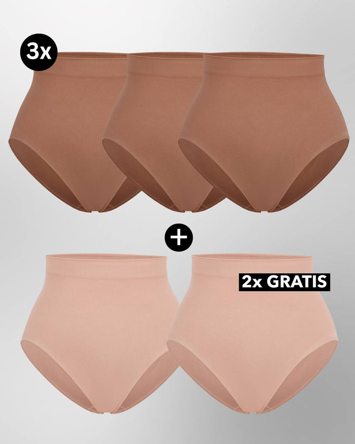 PREMIUM InvisiShape - InvisiBrief "Soft" - 5er Set