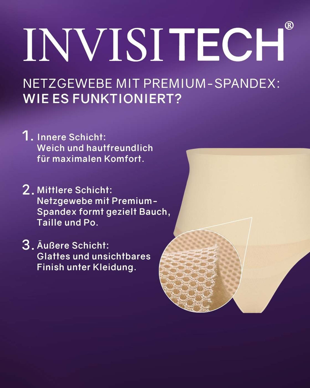 PREMIUM InvisiShape - InvisiBra & InvisiBrief "Soft" - 5er Set