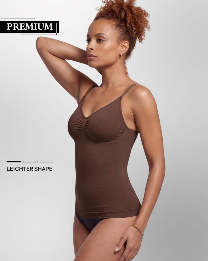 PREMIUM InvisiShape - Top mit verstellbaren Trägern & InvisiBra "Soft" 1.0 - 5er Set