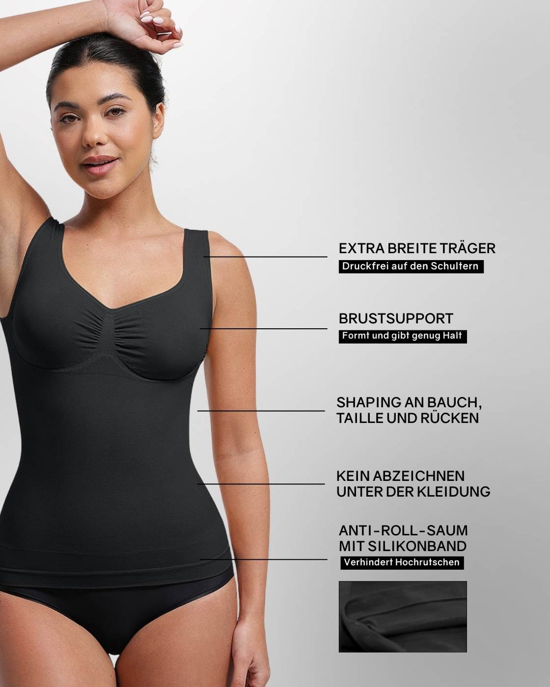 PREMIUM InvisiShape - Shaping Essentials - 4er Set