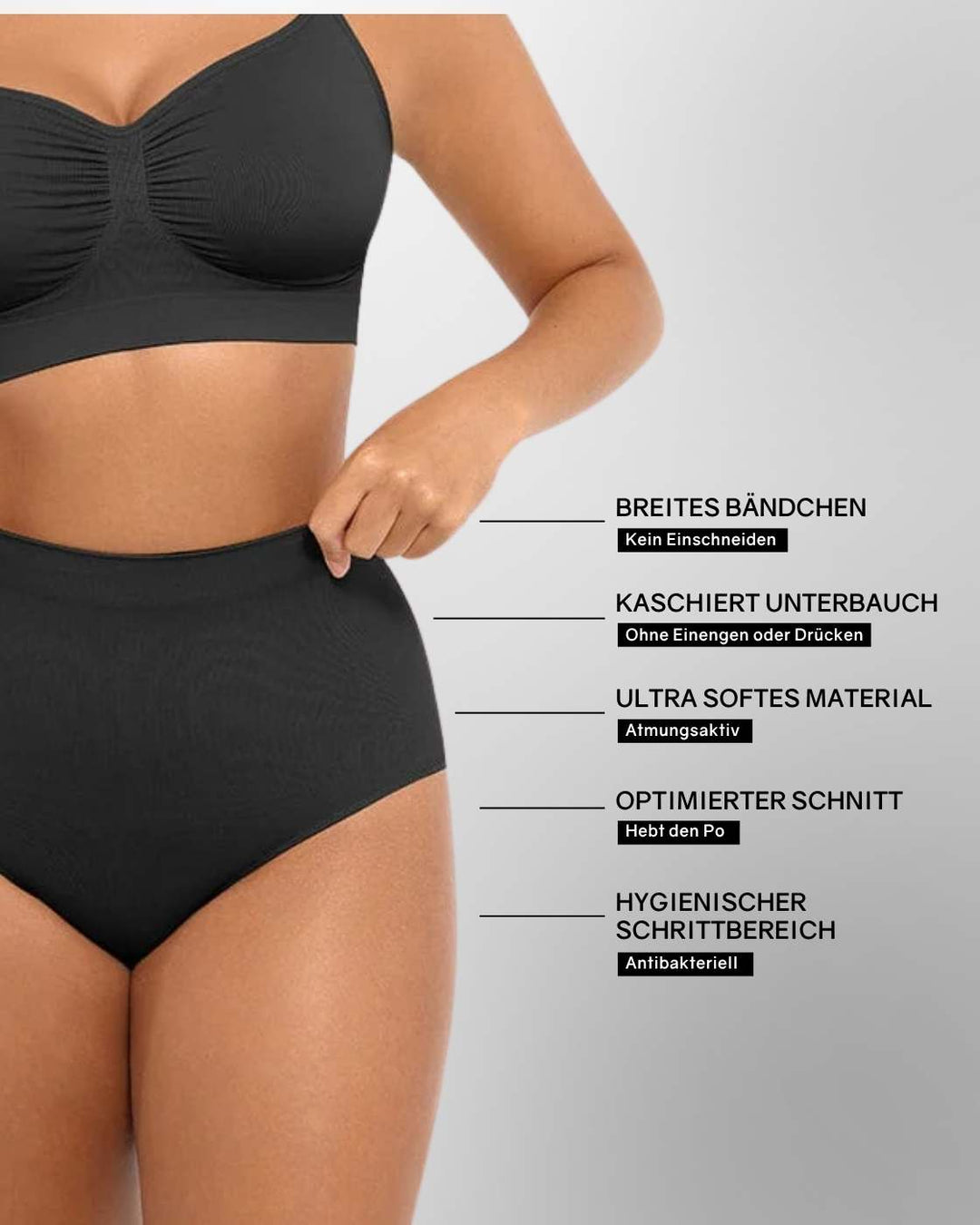 InvisiBra "Soft" 1.0 & InvisiBrief "Soft" - BH und Panty - 2er Set