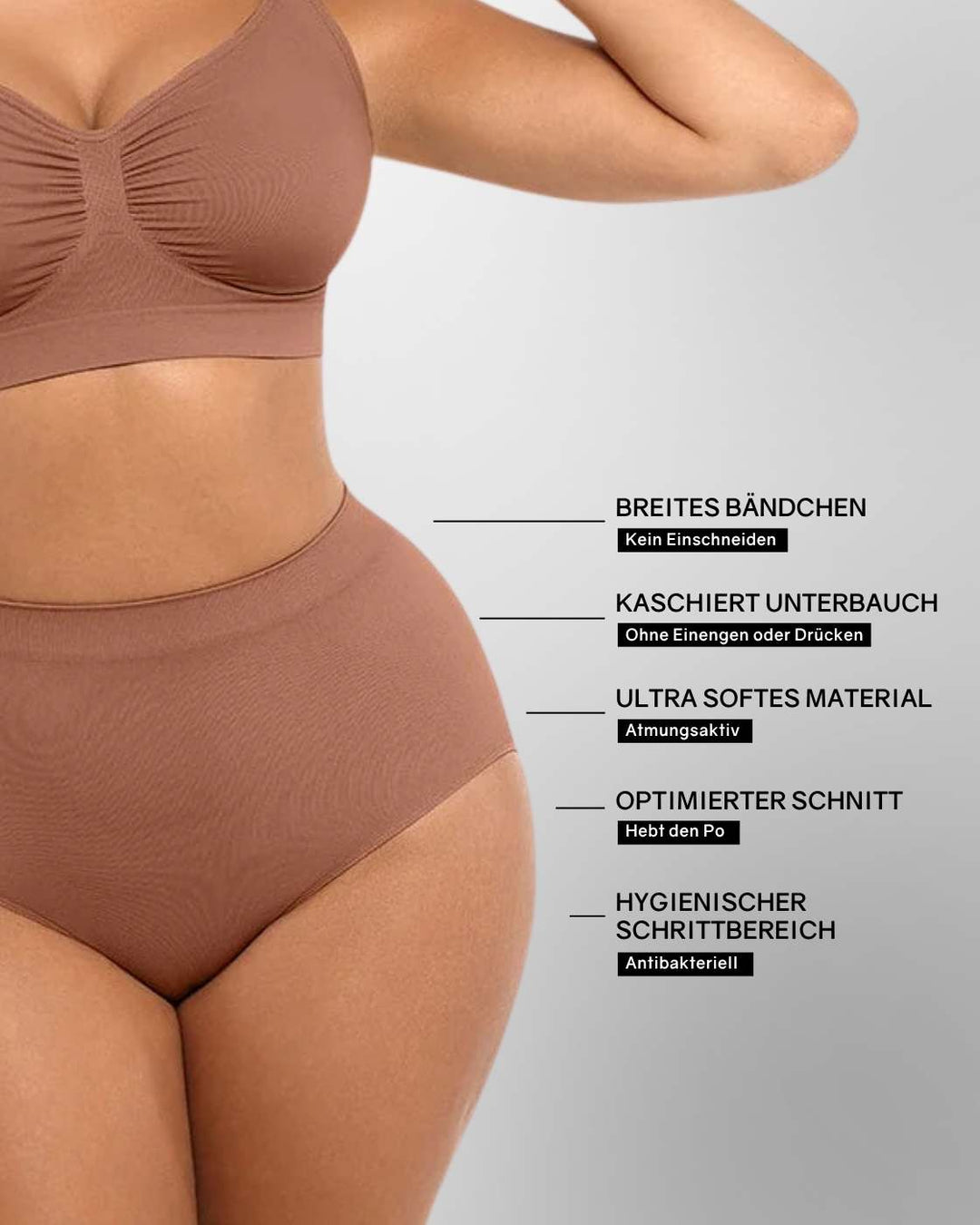 PREMIUM InvisiShape - Shaping Essentials - 5er Set